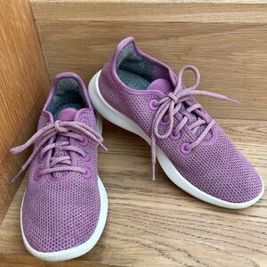 Allbirds Women's Tree Runners in Lux Purple size 9